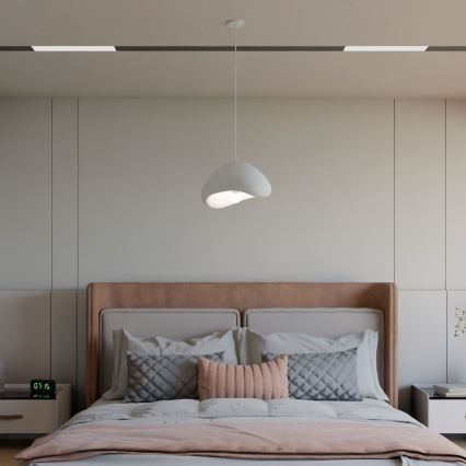 Brilagi - Pendelleuchte an Kabel WABI SABI 1xE27/40W/230V Ø 33 cm weiß