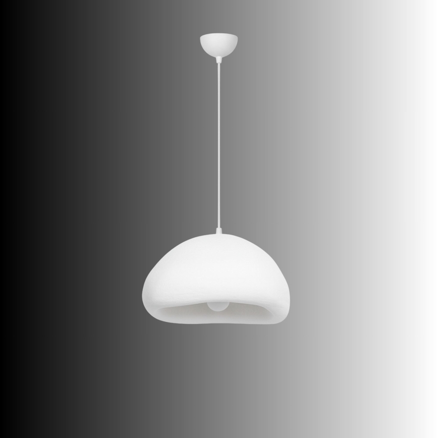 Brilagi - Pendelleuchte an Kabel WABI SABI 1xE27/40W/230V Ø 42 cm weiß