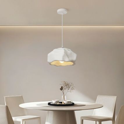 BRILAGI - Pendelleuchte an Kabel WABI SABI 1xE27/60W/230V Ø 30 cm weiß