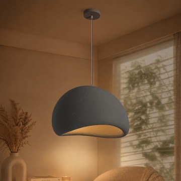 BRILAGI - Pendelleuchte an Kabel WABI SABI 1xE27/60W/230V Ø 50 cm grau