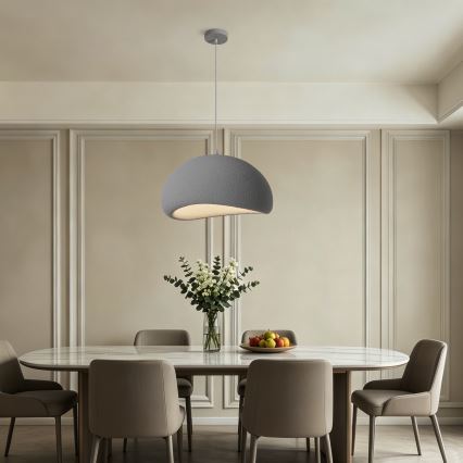 BRILAGI - Pendelleuchte an Kabel WABI SABI 1xE27/60W/230V Ø 50 cm grau