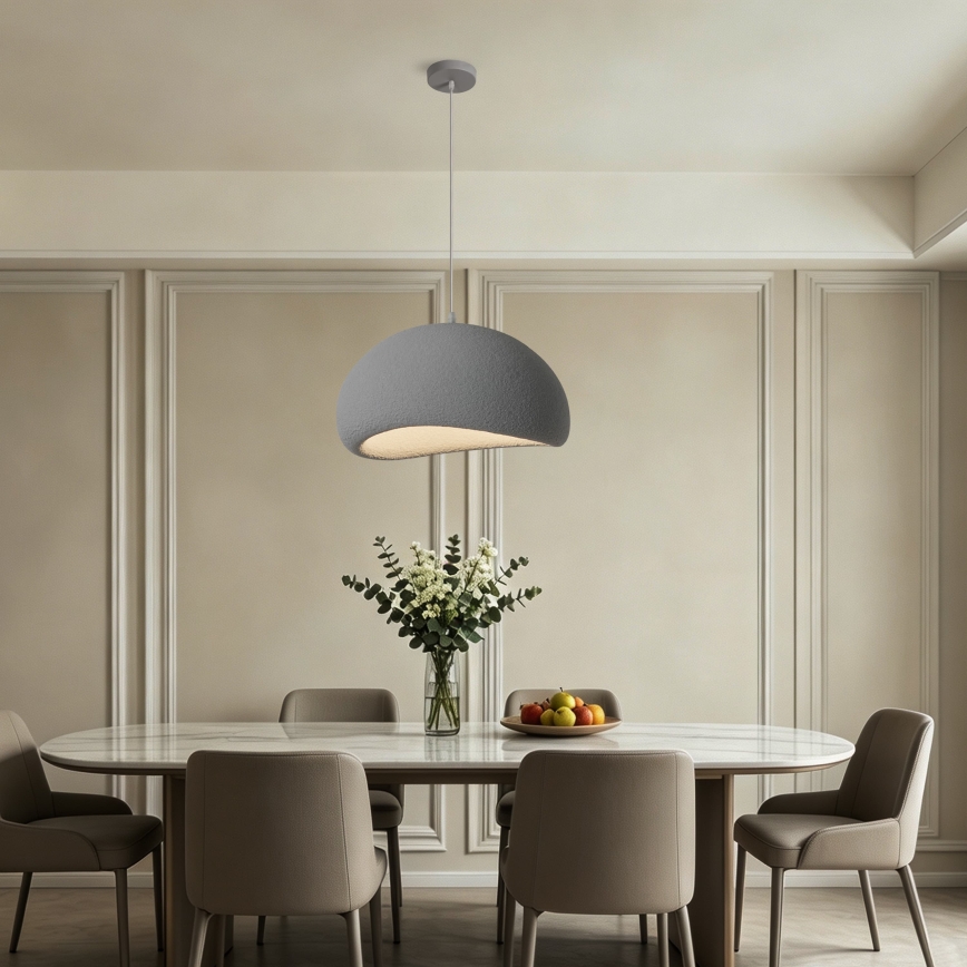 BRILAGI - Pendelleuchte an Kabel WABI SABI 1xE27/60W/230V Ø 50 cm grau