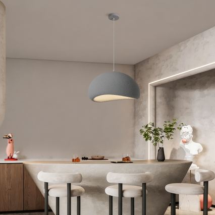 BRILAGI - Pendelleuchte an Kabel WABI SABI 1xE27/60W/230V Ø 50 cm grau