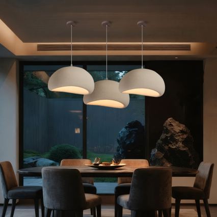 BRILAGI - Pendelleuchte an Kabel WABI SABI 1xE27/60W/230V Ø 50 cm weiß