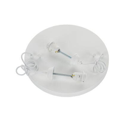 Brilagi - Pendelleuchte an Kabel WABI SABI 2xE27/40W/230V Ø 45 cm weiß