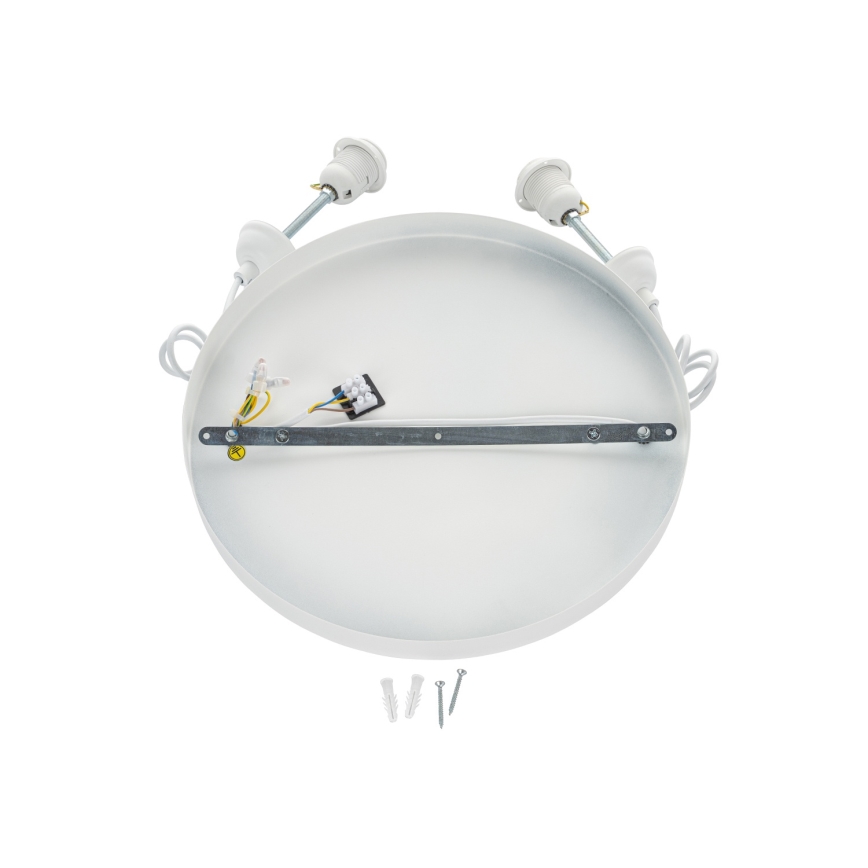 Brilagi - Pendelleuchte an Kabel WABI SABI 2xE27/40W/230V Ø 45 cm weiß
