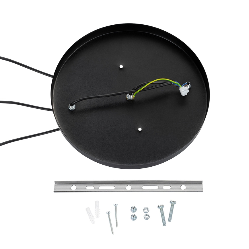 Brilagi - Pendelleuchte an Kabel WABI SABI 3xE27/40W/230V Ø 60 cm schwarz