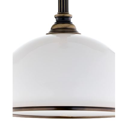 BRILAGI - Pendelleuchte an Stange TAURUS 1xE27/15W/230V Ø 40 cm Bronze
