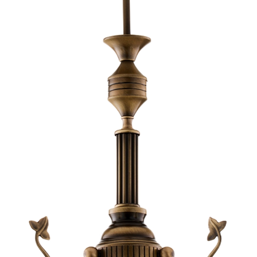 BRILAGI - Pendelleuchte an Stange TAURUS 3xE27/15W/230V Ø 70 cm bronze