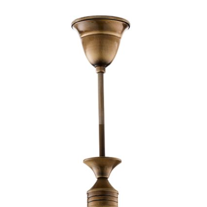 BRILAGI - Pendelleuchte an Stange TAURUS 3xE27/15W/230V Ø 70 cm bronze
