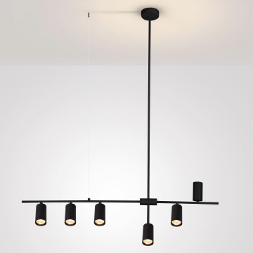 Brilagi - Pendelleuchte CRANE an Kabel, 6x GU10/30W/230V, schwarz