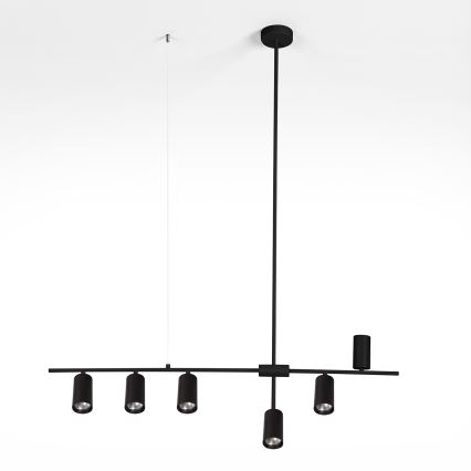 Brilagi - Pendelleuchte CRANE an Kabel, 6x GU10/30W/230V, schwarz