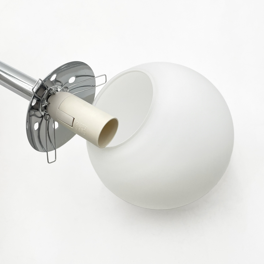 Brilagi - Pendelleuchte MALONY, mit Kabelaufhängung, 6xE14/20W/230V, glänzender Chrom