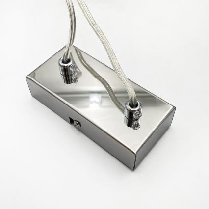 Brilagi - Pendelleuchte MALONY, mit Kabelaufhängung, 6xE14/20W/230V, glänzender Chrom