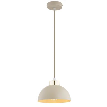 Brilagi - Pendelleuchte mit Kabel 1xE27/60W/230V Ø 18 cm beige/gold
