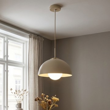 Brilagi - Pendelleuchte mit Kabel COSMO 1xE27/60W/230V Ø 30 cm beige/gold