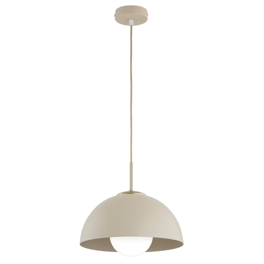 Brilagi - Pendelleuchte mit Kabel COSMO 1xE27/60W/230V Ø 30 cm beige/gold