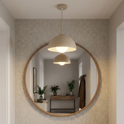 Brilagi - Pendelleuchte mit Kabel COSMO 1xE27/60W/230V Ø 30 cm beige/gold