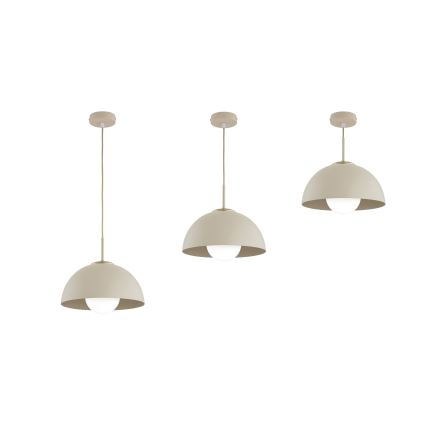 Brilagi - Pendelleuchte mit Kabel COSMO 1xE27/60W/230V Ø 30 cm beige/gold