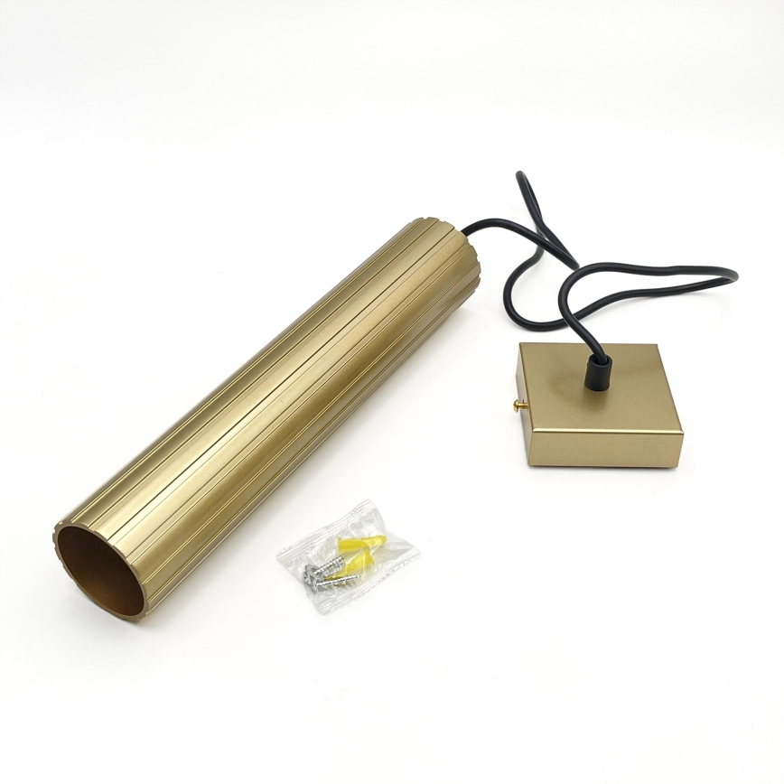 Brilagi - Pendelleuchte mit Kabel CRISPINA 1xGU10/10W/230V goldfarben