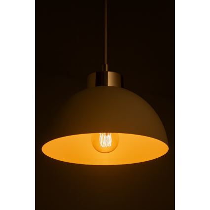 Brilagi - Pendelleuchte mit Kabel MOON 1xE27/60W/230V Ø 18 cm beige/gold