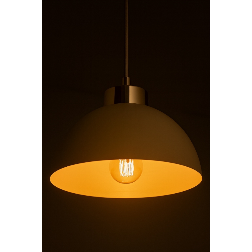 Brilagi - Pendelleuchte mit Kabel MOON 1xE27/60W/230V Ø 18 cm beige/gold
