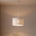 BRILAGI - Pendelleuchte mit Kabel SIRIJA MODERN 1xE27/60W/230V Ø 35 cm weiß