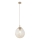 Brilagi - Pendelleuchte mit Kabel VULCANO 1xE27/15W/230V beige/rauchbeige