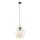 Brilagi - Pendelleuchte mit Kabel VULCANO 1xE27/15W/230V braun/rauchiges Beige