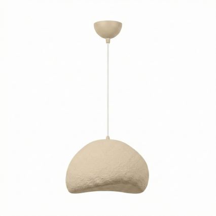 Brilagi - Pendelleuchte mit Kabel WABI SABI 1xE27/40W/230V Ø 50 cm beige