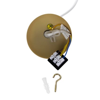Brilagi - Pendelleuchte mit Kabel WABI SABI 1xE27/40W/230V Ø 50 cm beige