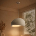 BRILAGI - Pendelleuchte mit Kabel WABI SABI 1xE27/60W/230V Ø 40 cm weiß
