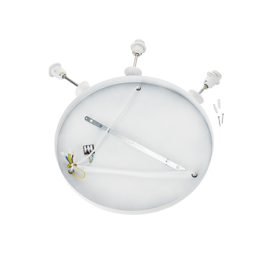 Brilagi - Pendelleuchte mit Kabel WABI SABI 3xE27/40W/230V Ø 82 cm weiß