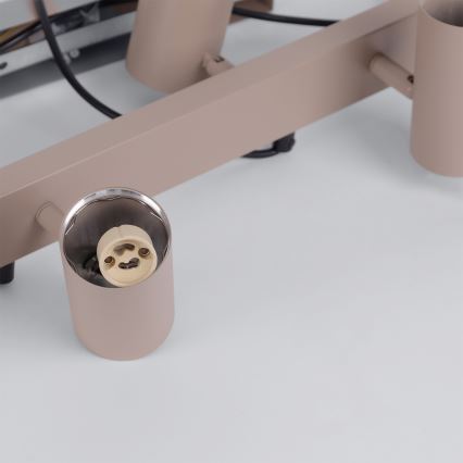 Brilagi - Pendelleuchte mit Kabelaufhängung SELE 6xGU10/30W/230V beige