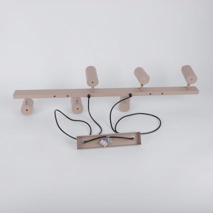 Brilagi - Pendelleuchte mit Kabelaufhängung SELE 6xGU10/30W/230V beige
