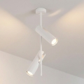 Brilagi - Pendelleuchte mit Stange BRANCH 2xGU10/30W/230V weiß