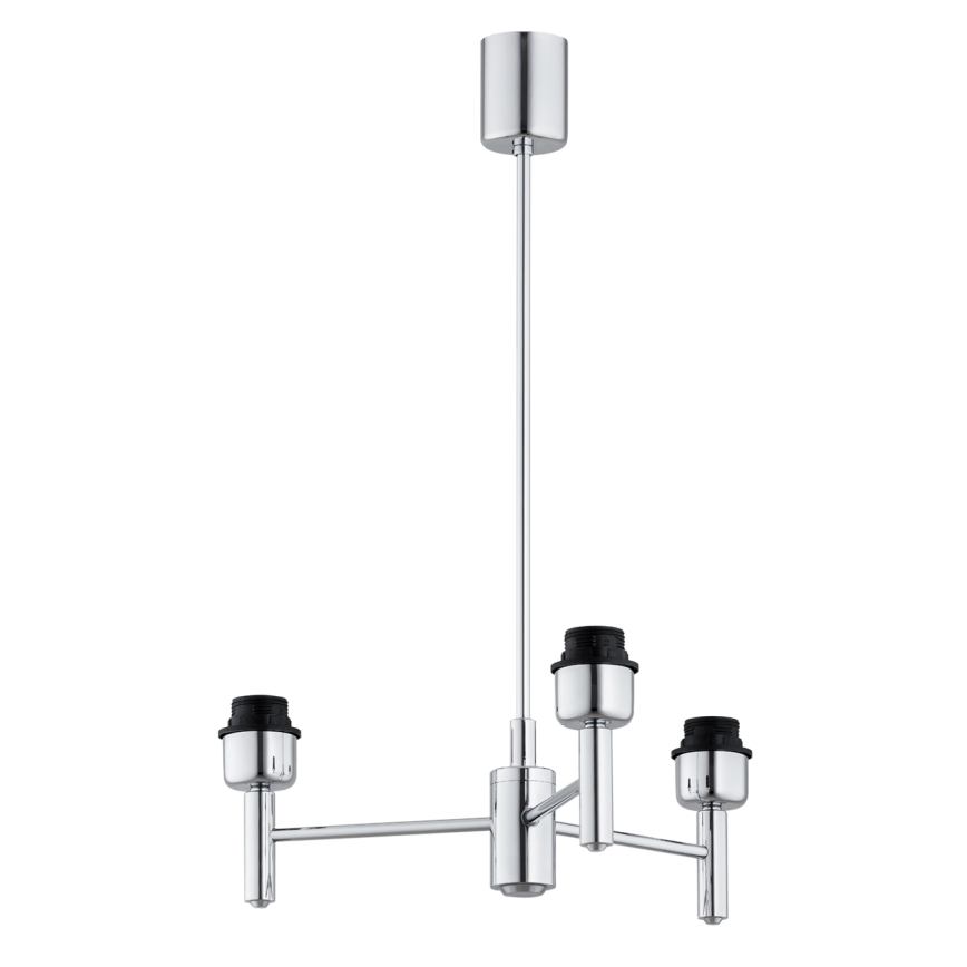 BRILAGI - Pendelleuchte MONTE mit Stange 3xE27/60W/230V beige/Glanzchrom