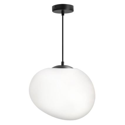BRILAGI - Pendelleuchte PEBBLES an Kabel 1xE27/40W/230V Ø 25 cm schwarz