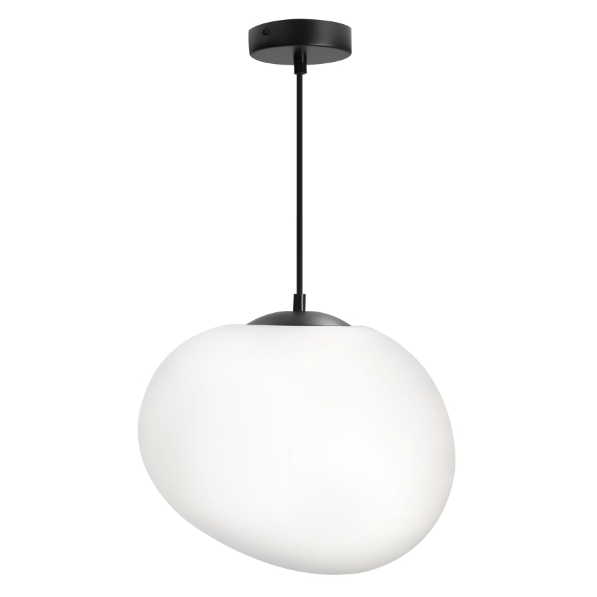 BRILAGI - Pendelleuchte PEBBLES an Kabel 1xE27/40W/230V Ø 25 cm schwarz