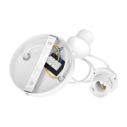 Brilagi - Pendelleuchte RESNA an Kabel, 2x E27/60W/230V, Ø 30 cm, beige