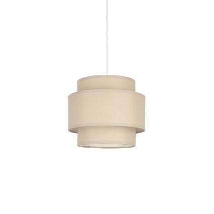 Brilagi - Pendelleuchte RESNA mit Kabel 1xE27/60W/230V Ø 20 cm beige