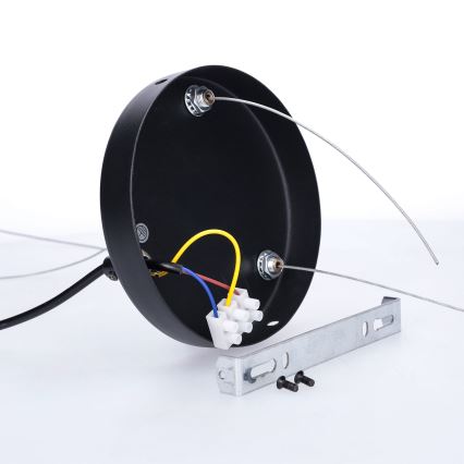BRILAGI - Pendelleuchte SELE mit Kabel, 6x GU10/30W/230V, schwarz