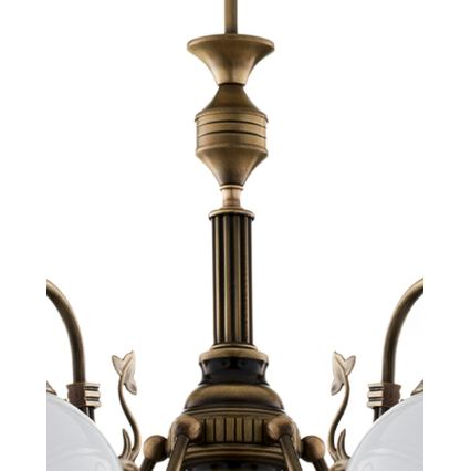BRILAGI - Pendelleuchte TAURUS 5xE27/15W/230V Ø 70 cm Bronze