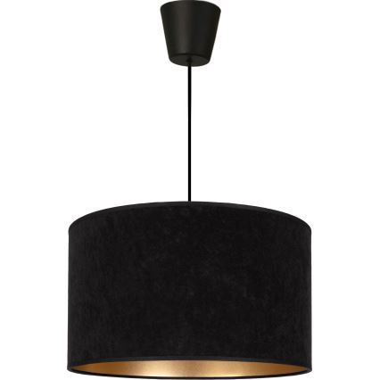 Brilagi - Pendelleuchte VELVET an Kabel 1xE27/60W/230V Ø 40 cm schwarz/gold