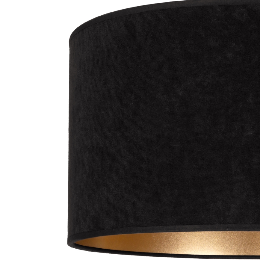 Brilagi - Pendelleuchte VELVET an Kabel 1xE27/60W/230V Ø 40 cm schwarz/gold
