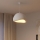 Brilagi - Pendelleuchte WABI SABI mit Kabelaufhängung, 1xE27/40W/230V, Ø 50 cm, weiß