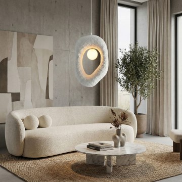 Brilagi - Pendelleuchte ZOGA 1xG9/8W/230V weiß