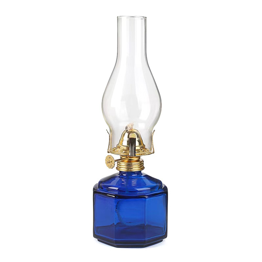 Brilagi - Petroleumlampe MERLIN, blau