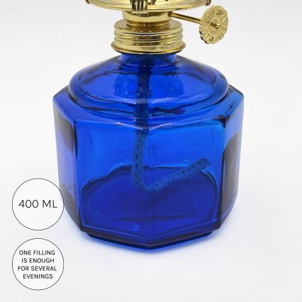 Brilagi - Petroleumlampe MERLIN, blau