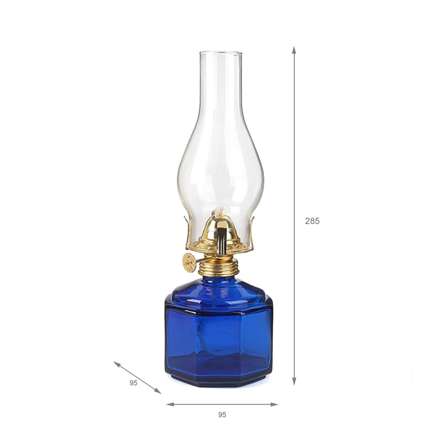 Brilagi - Petroleumlampe MERLIN, blau